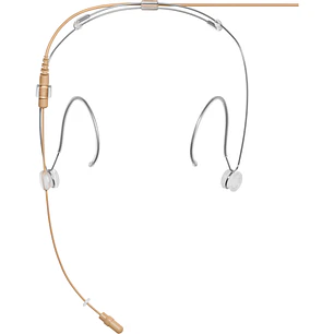 Shure DH5 DuraPlex Micrófono Cintillo Omnidireccional Beige Conector TA4F (DH5T/O-MTQG)