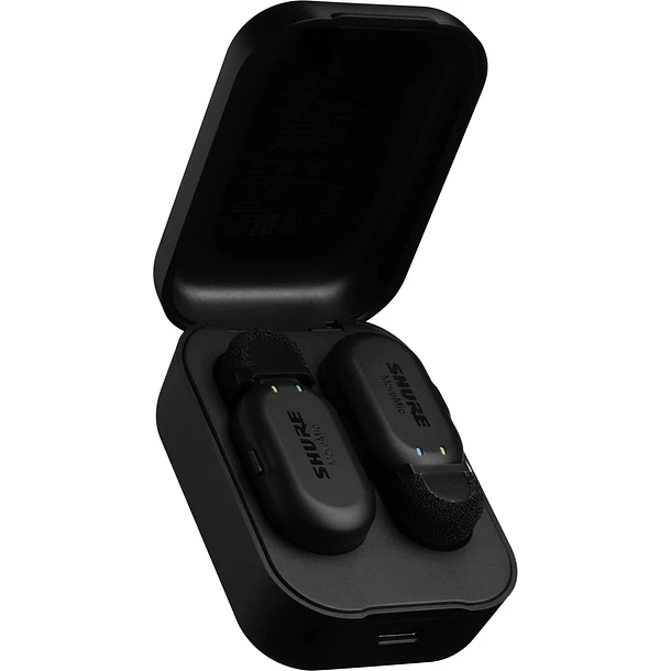 Shure MoveMic Two Sistema Inalámbrico de 2 Micrófonos de Solapa Directo a Celular (MV-TWO-Z7) 1