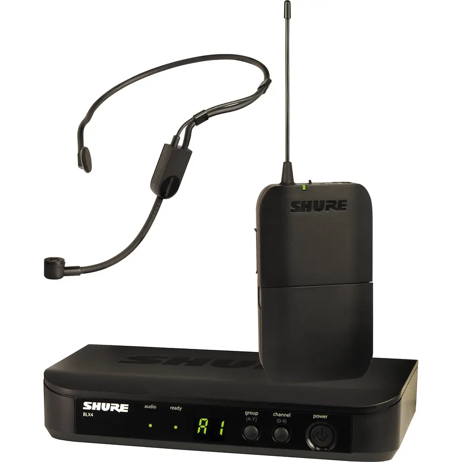 Shure BLX14/P31 Sistema Inalámbrico Con Micrófono Cintillo PGA31 Banda M15 (BLX14/P31-M15) 1