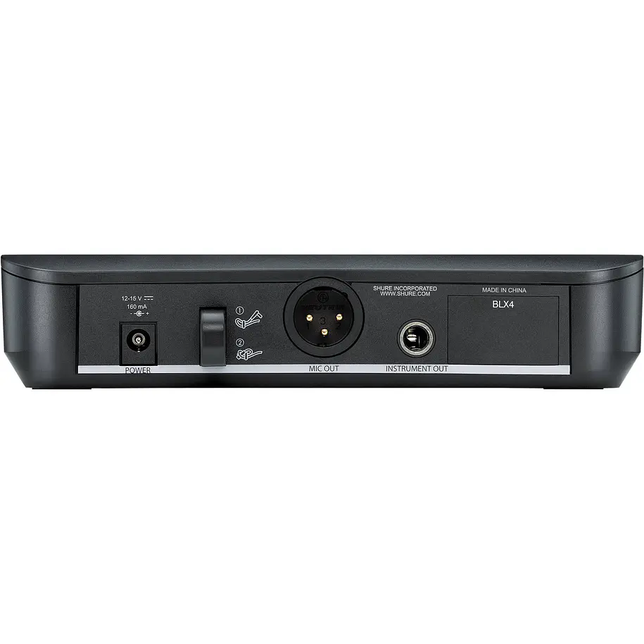 Shure BLX14/P31 Sistema Inalámbrico Con Micrófono Cintillo PGA31 Banda M15 (BLX14/P31-M15) 3