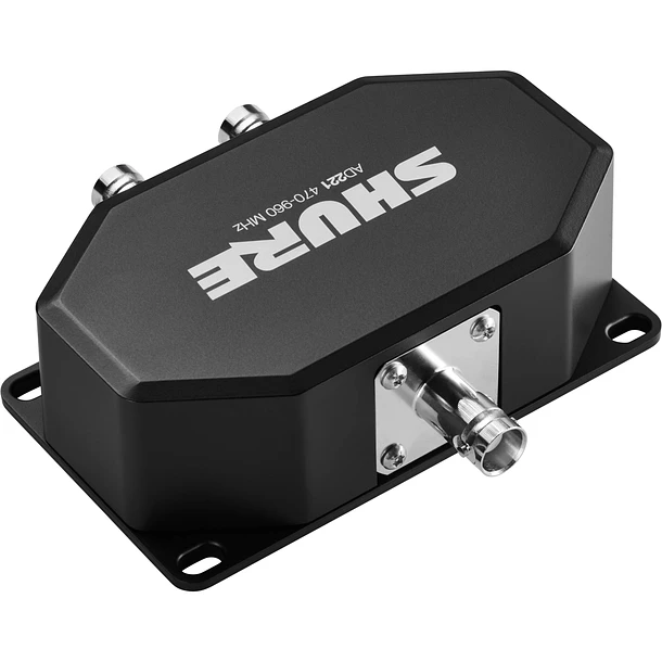 Shure AD221 Combinador/Divisor de Antena 2 Vías Para Axient Digital PSM 470–960 MHz 3