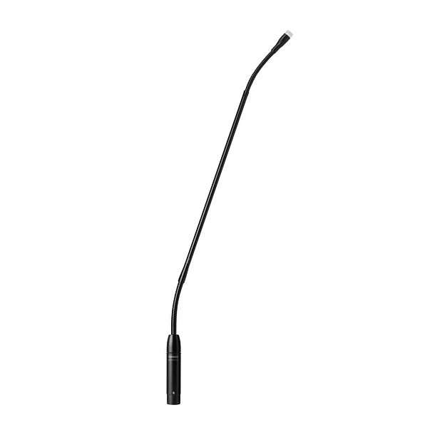 Shure MX418D/C Micrófono Cuello de Ganso Cardioide 45 cm Con Base de Escritorio y Botón de Silencio 1