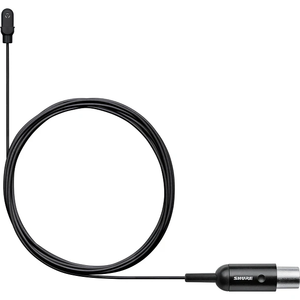 Shure DL4B/O-MTQG-A Micrófono de Solapa DuraPlex Omnidireccional Resistente al Agua IP57 TA4F Negro 2