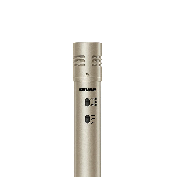 Shure KSM137/SL Micrófono de Condensador Para Instrumentos Diafragma Pequeño Cardioide 1