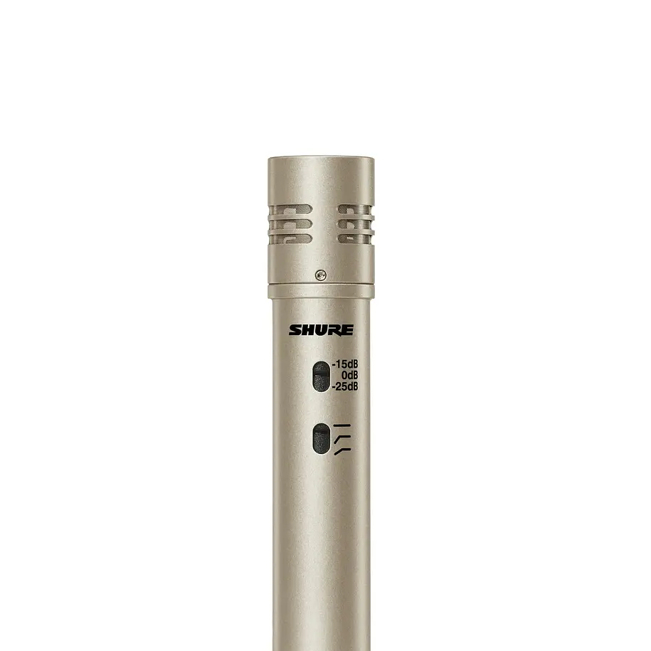 Shure KSM137/SL Micrófono de Condensador Para Instrumentos Diafragma Pequeño Cardioide 1