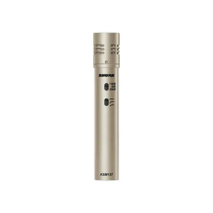 Shure KSM137/SL Micrófono de Condensador Para Instrumentos Diafragma Pequeño Cardioide