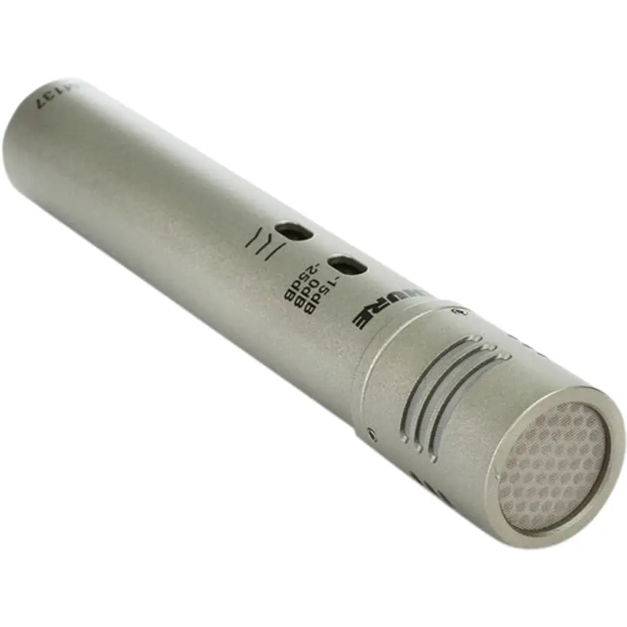 Shure KSM137/SL Micrófono de Condensador Para Instrumentos Diafragma Pequeño Cardioide 5