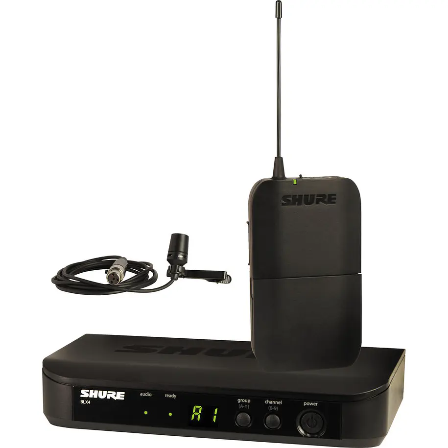Shure BLX14/CVL-M15 Sistema Inalámbrico de Solapa Con Micrófono Lavalier CVL Banda M15 662-686 MHz 1