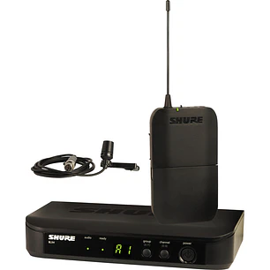 Shure BLX14/CVL-M15 Sistema Inalámbrico de Solapa Con Micrófono Lavalier CVL Banda M15 662-686 MHz