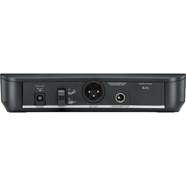 Shure BLX14/CVL-M15 Sistema Inalámbrico de Solapa Con Micrófono Lavalier CVL Banda M15 662-686 MHz 3