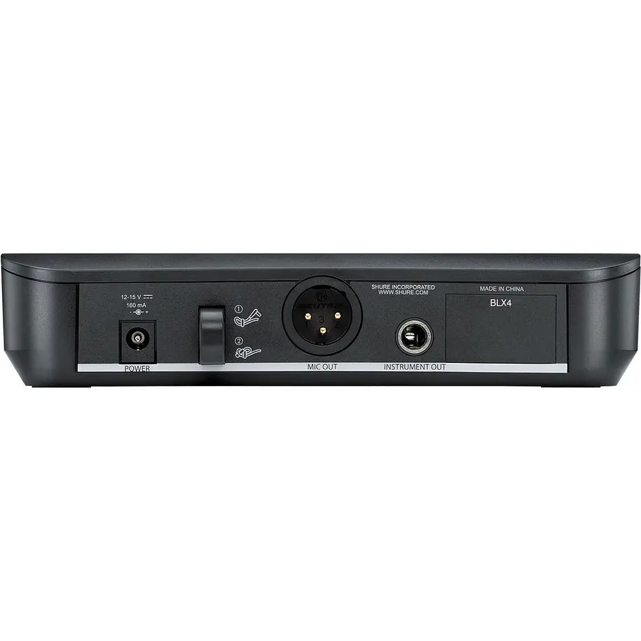 Shure BLX14/CVL-M15 Sistema Inalámbrico de Solapa Con Micrófono Lavalier CVL Banda M15 662-686 MHz 3