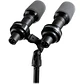 Shure VIP55SM Soporte Doble Para Dos Micrófonos SM57 Con Amortiguación Para Atril y Pedestal - Miniatura 2