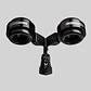 Shure VIP55SM Soporte Doble Para Dos Micrófonos SM57 Con Amortiguación Para Atril y Pedestal - Miniatura 3