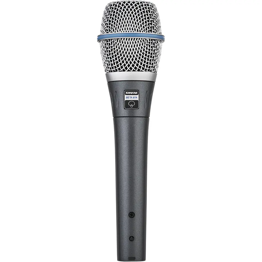 Shure BETA 87A Micrófono Vocal Condensador de Mano Supercardioide 1