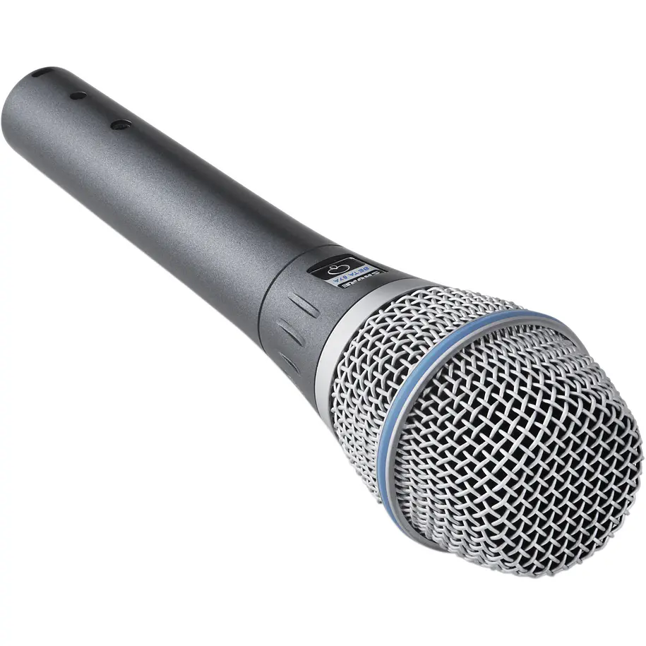 Shure BETA 87A Micrófono Vocal Condensador de Mano Supercardioide 3