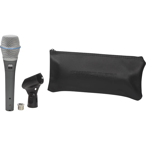 Shure BETA 87A Micrófono Vocal Condensador de Mano Supercardioide 5