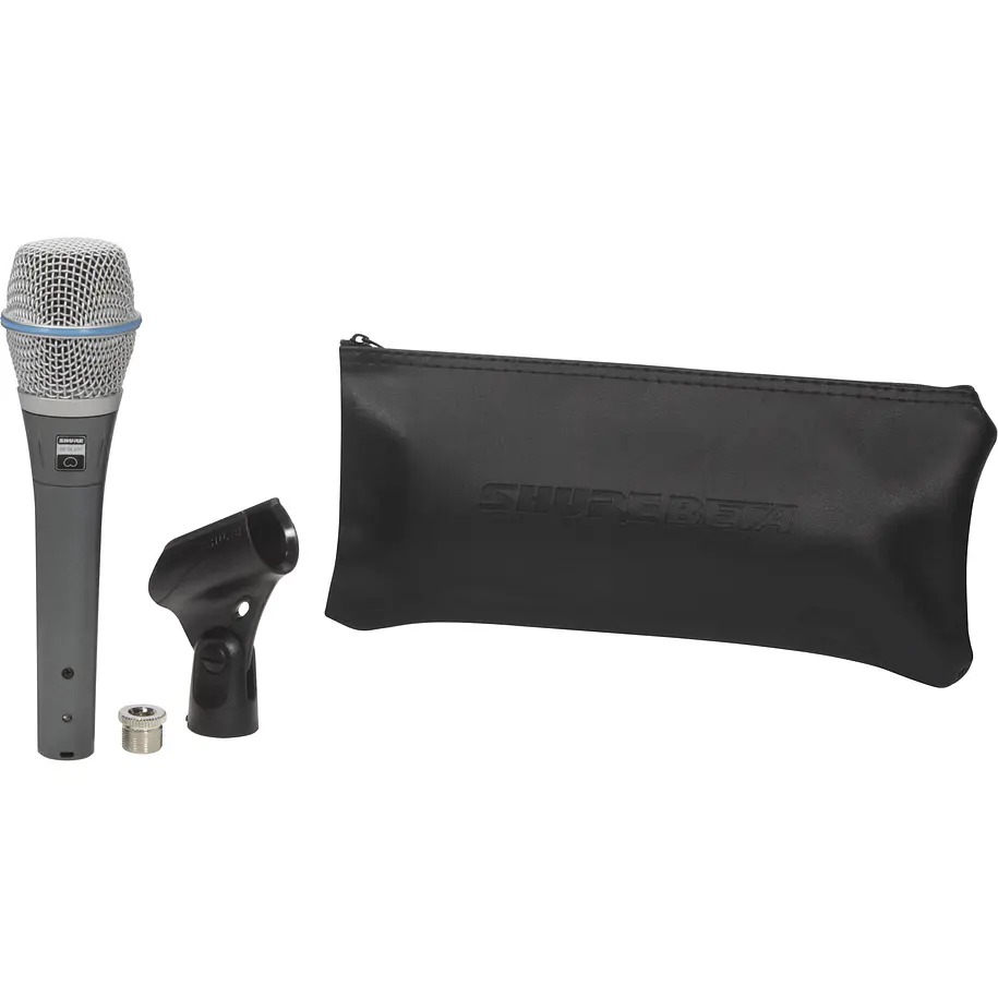 Shure BETA 87A Micrófono Vocal Condensador de Mano Supercardioide 5