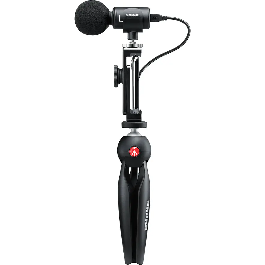 Shure MV88+DIG-VIDKIT Kit de Video Digital con Micrófono MV88+ Para Teléfonos 1