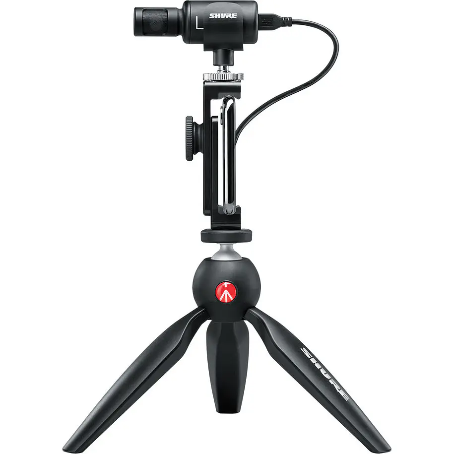 Shure MV88+DIG-VIDKIT Kit de Video Digital con Micrófono MV88+ Para Teléfonos 3