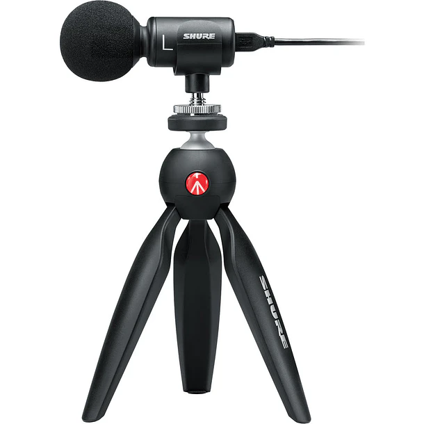 Shure MV88+DIG-VIDKIT Kit de Video Digital con Micrófono MV88+ Para Teléfonos 6