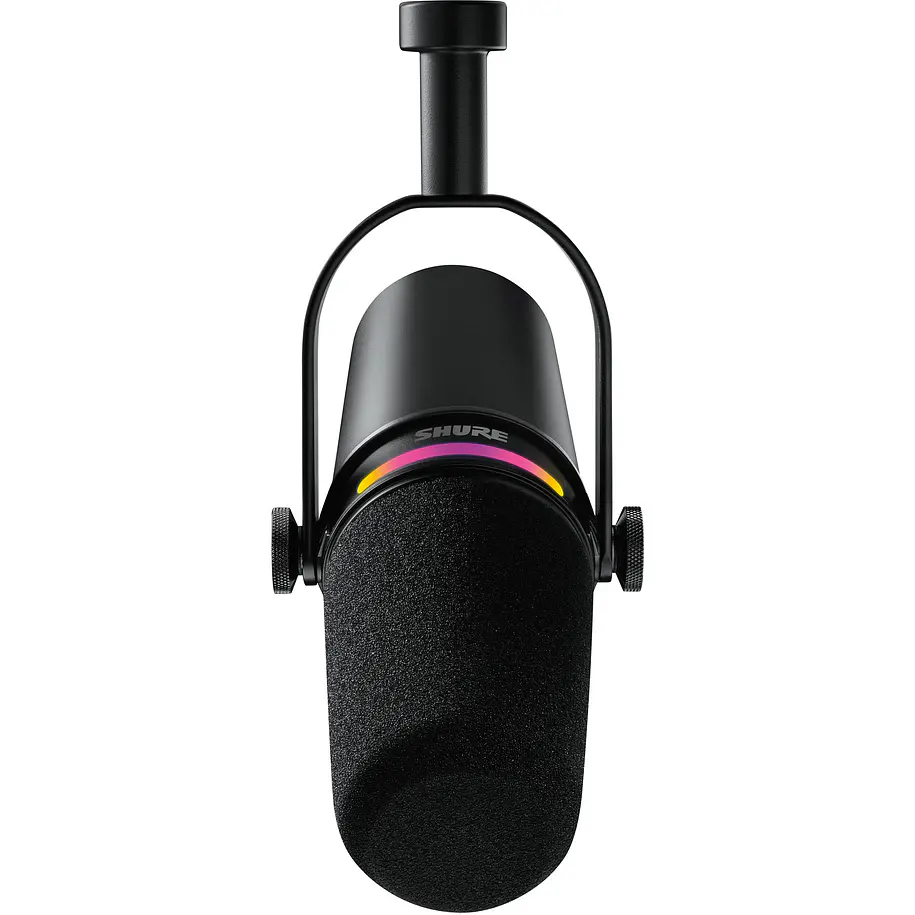 Shure MV7+-K Micrófono Podcast Híbrido USB-C y XLR Negro 2