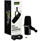 Shure MV7+-K Micrófono Podcast Híbrido USB-C y XLR Negro - Miniatura 5
