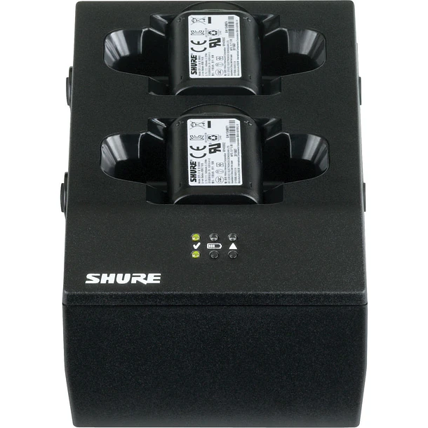 Shure SBC200-US Cargador Doble de Base Para Transmisores y Baterías Shure 1