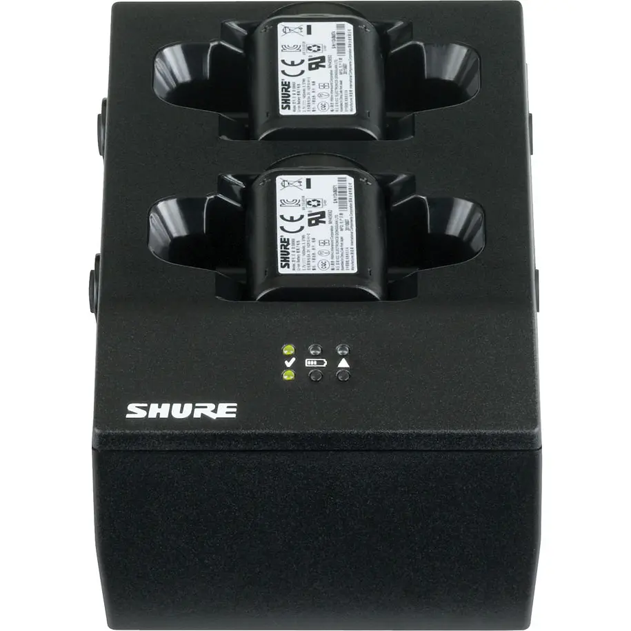 Shure SBC200-US Cargador Doble de Base Para Transmisores y Baterías Shure 1