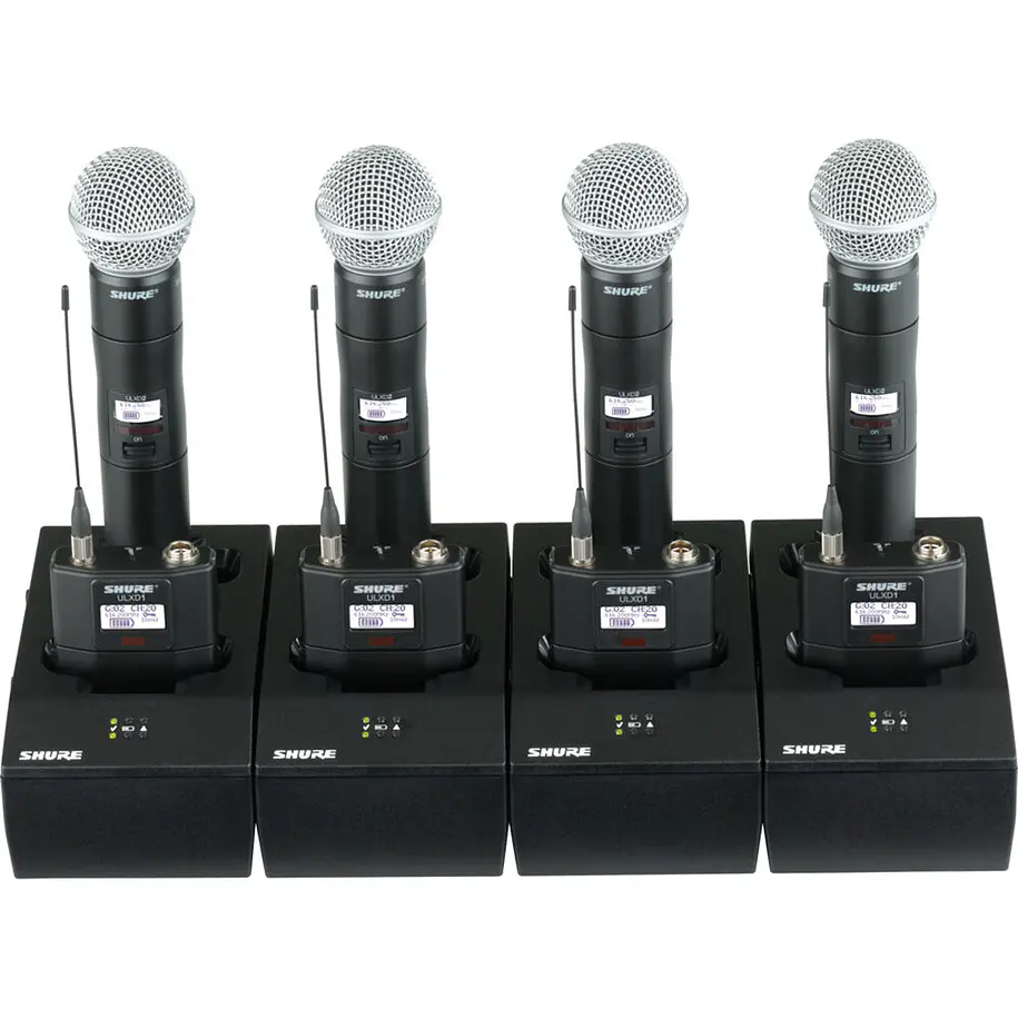 Shure SBC200-US Cargador Doble de Base Para Transmisores y Baterías Shure 2