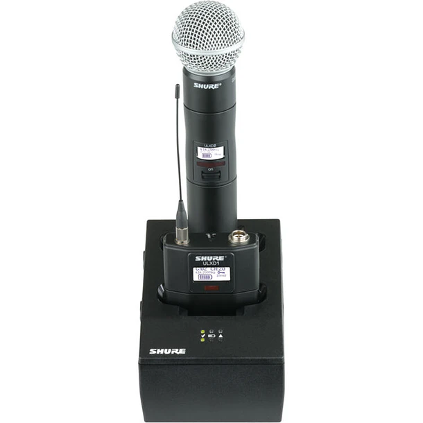 Shure SBC200-US Cargador Doble de Base Para Transmisores y Baterías Shure 3