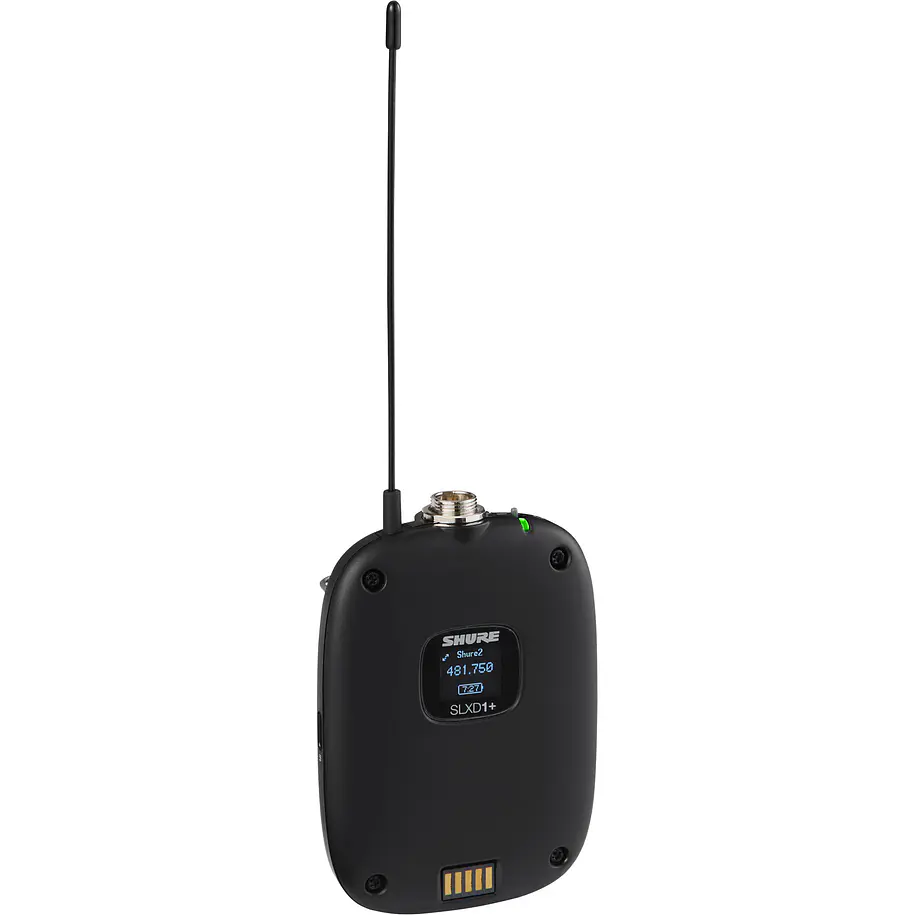 Shure SLXD1+=-G57 Transmisor Bodypack Digital Inalámbrico SLX-D+ Banda G57 1