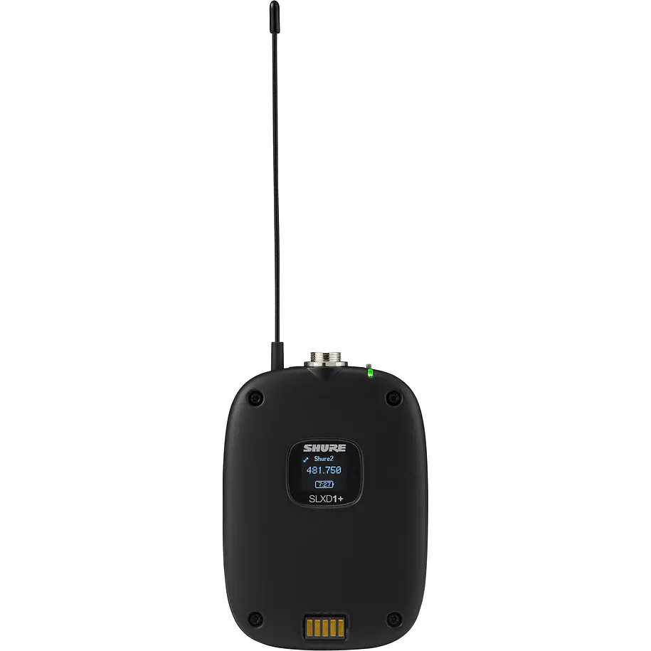 Shure SLXD1+=-G57 Transmisor Bodypack Digital Inalámbrico SLX-D+ Banda G57 2