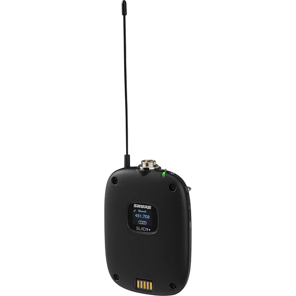 Shure SLXD1+=-G57 Transmisor Bodypack Digital Inalámbrico SLX-D+ Banda G57 3
