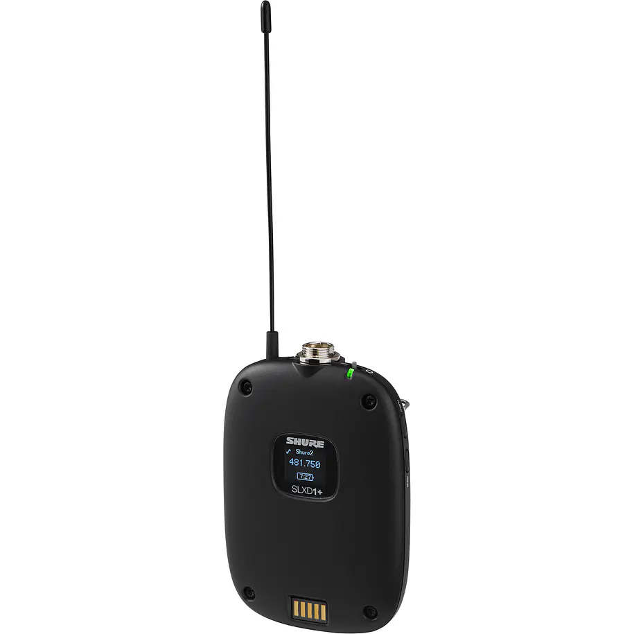 Shure SLXD1+=-G57 Transmisor Bodypack Digital Inalámbrico SLX-D+ Banda G57 3