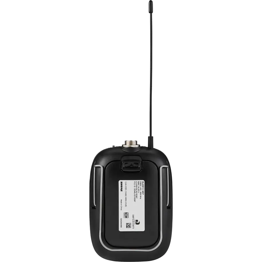 Shure SLXD1+=-G57 Transmisor Bodypack Digital Inalámbrico SLX-D+ Banda G57 4