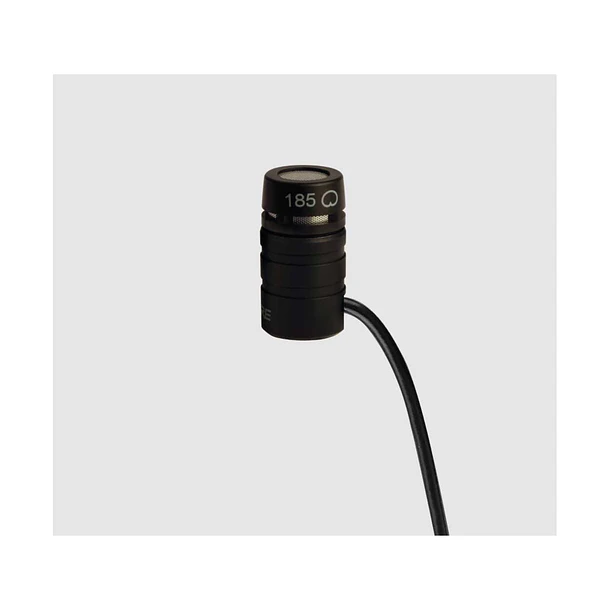 Shure MX185 Micrófono de Solapa Cardioide Microflex Con Preamplificador XLR 3
