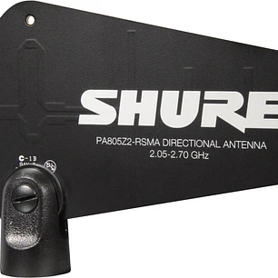 Shure PA805Z2-RSMA Antena Direccional Pasiva Para GLX-D Advanced 2.4 GHz