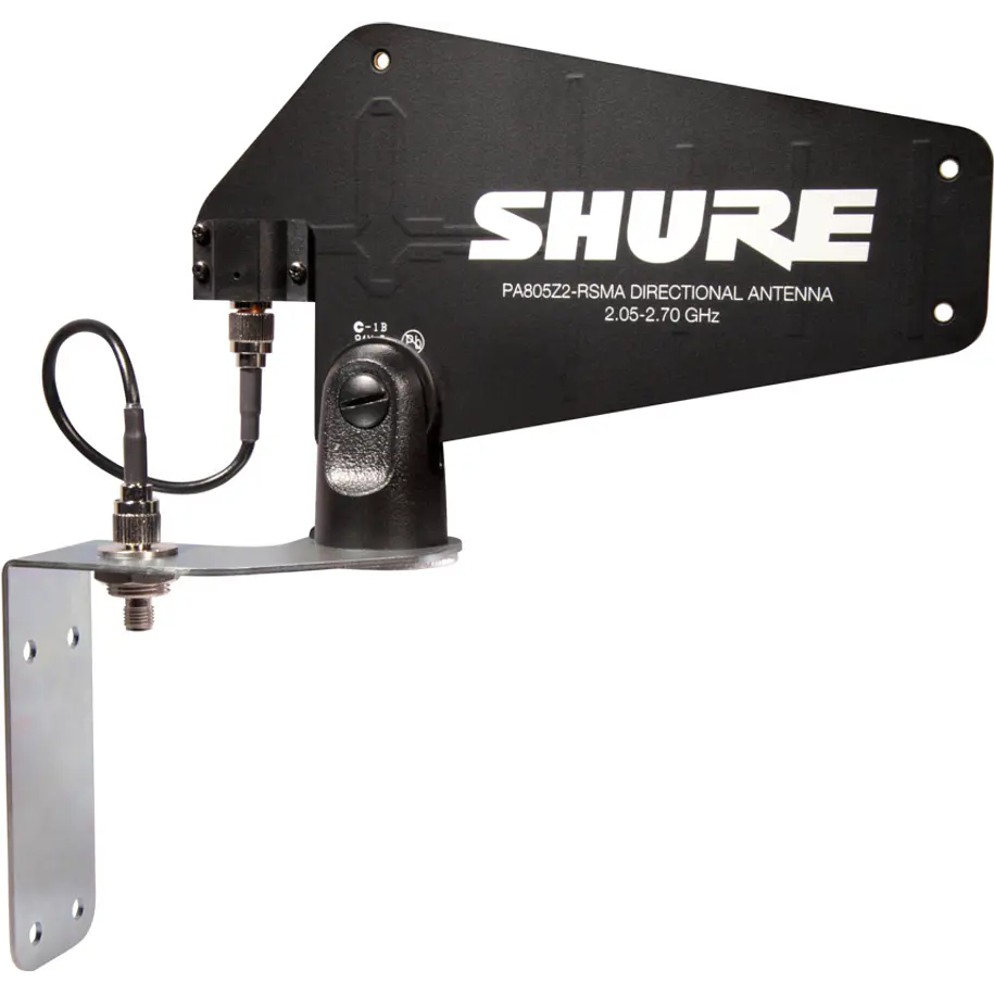 Shure PA805Z2-RSMA Antena Direccional Pasiva Para GLX-D Advanced 2.4 GHz 3