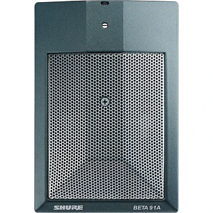 Shure BETA 91A Micrófono Boundary Condensador Para Bombo Semicardioide Con Preamplificador Integrado
