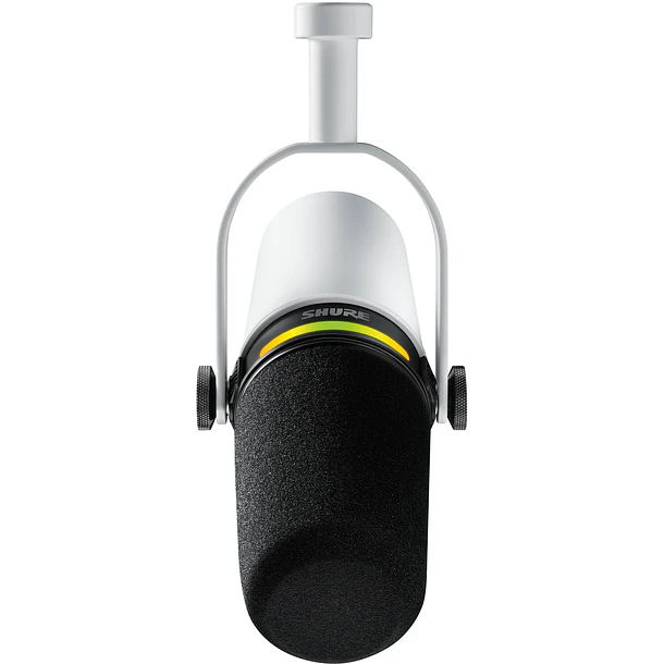 Shure MV7+ Micrófono Podcast Híbrido USB-C y XLR Blanco 2
