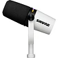 Shure MV7+ Micrófono Podcast Híbrido USB-C y XLR Blanco - Thumbnail 3