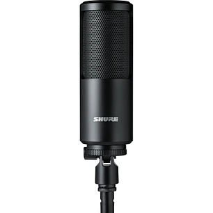 Shure SM4-K Micrófono Condensador de Diafragma Grande Con Estuche y Clip Giratorio Para Home Studio