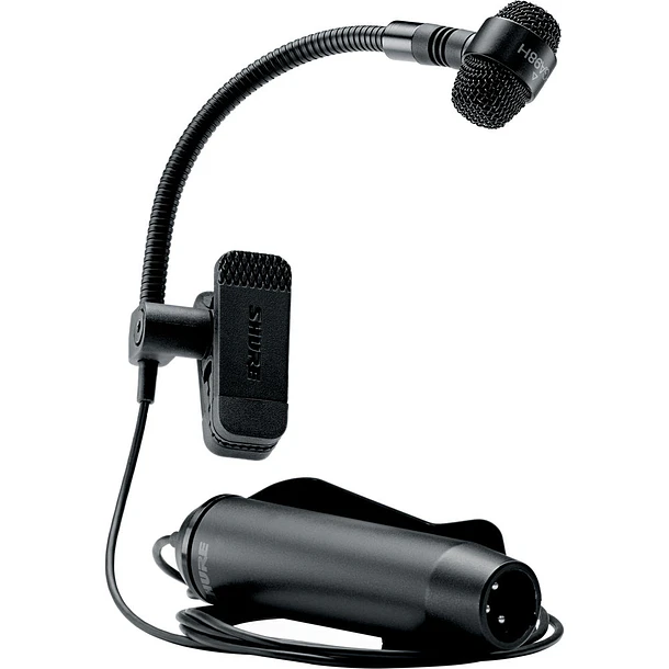 Shure PGA98H-XLR Micrófono Condensador Cardioide de Clip Para Instrumentos de Viento y Bronce 1