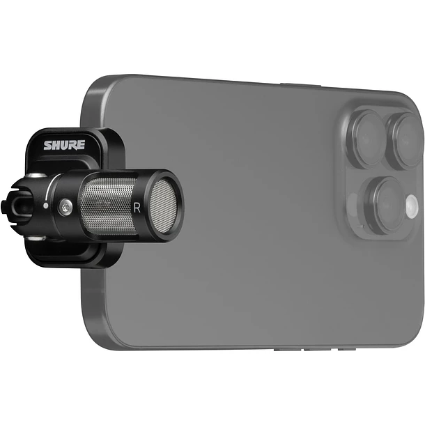 Shure MV88-USBC Micrófono Estéreo Digital USB-C Para Teléfonos Android y iPhone 10