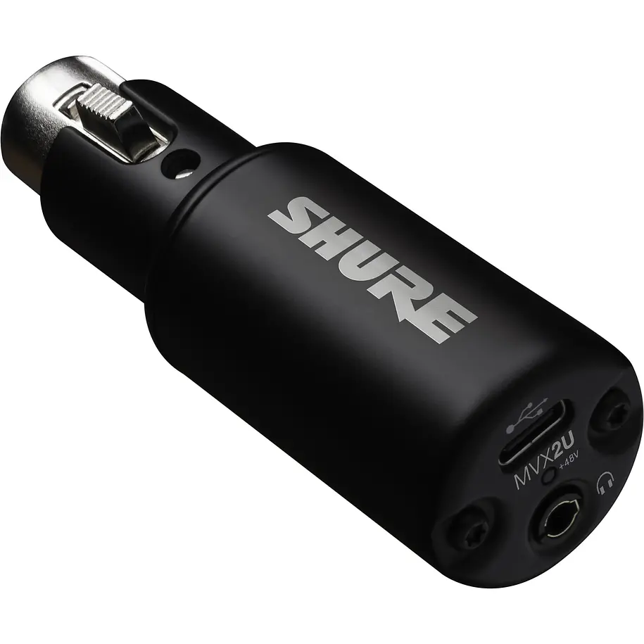 Shure MVX2UG2 Interfaz de Audio XLR a USB-C con DSP (MVX2U Gen 2) 2