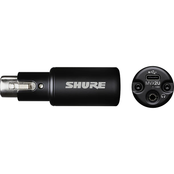 Shure MVX2UG2 Interfaz de Audio XLR a USB-C con DSP (MVX2U Gen 2) 6