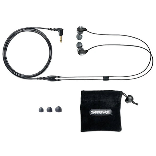 Shure SE112-GR Audífonos In-Ear Aislantes de Ruido Con Hasta 37 dB de Aislamiento 3