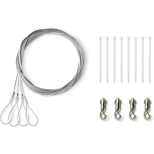 Shure A900-S-GM Kit de Montaje Gripple Para Suspensión en Techo de Micrófonos MXA910, MXA920 Cuadrado y MXA902