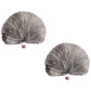 Shure RPM40MWJ Cortaviento Rycote MiniWindjammer Para Micrófonos TwinPlex TL Pack de 2 - Miniatura 2