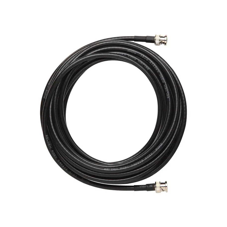 Shure UA825 Cable de Extensión Coaxial Para Antenas BNC a BNC de 7,6 m 1